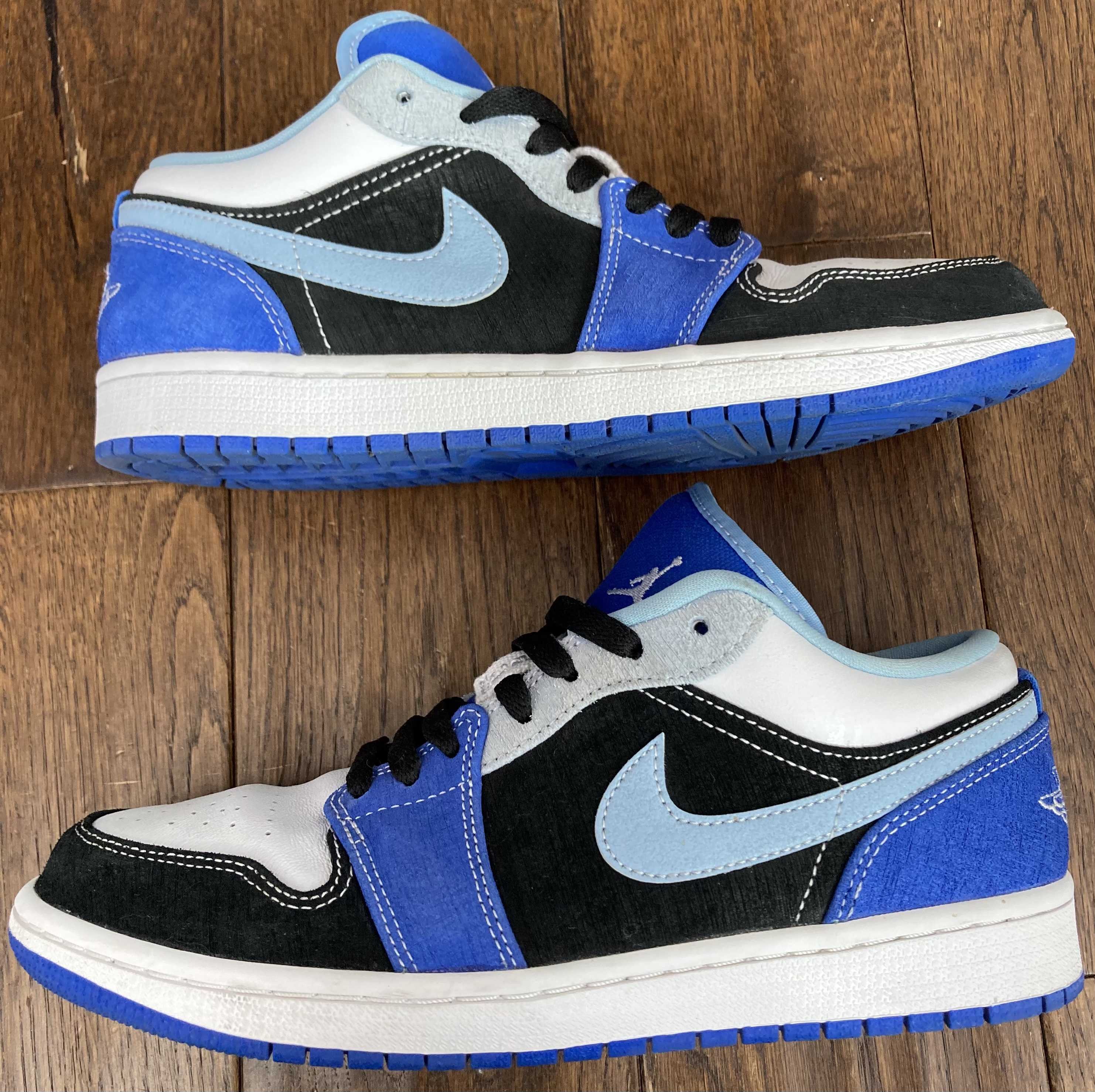Nike Air Jordan 1 Low "White/Black/Blue"