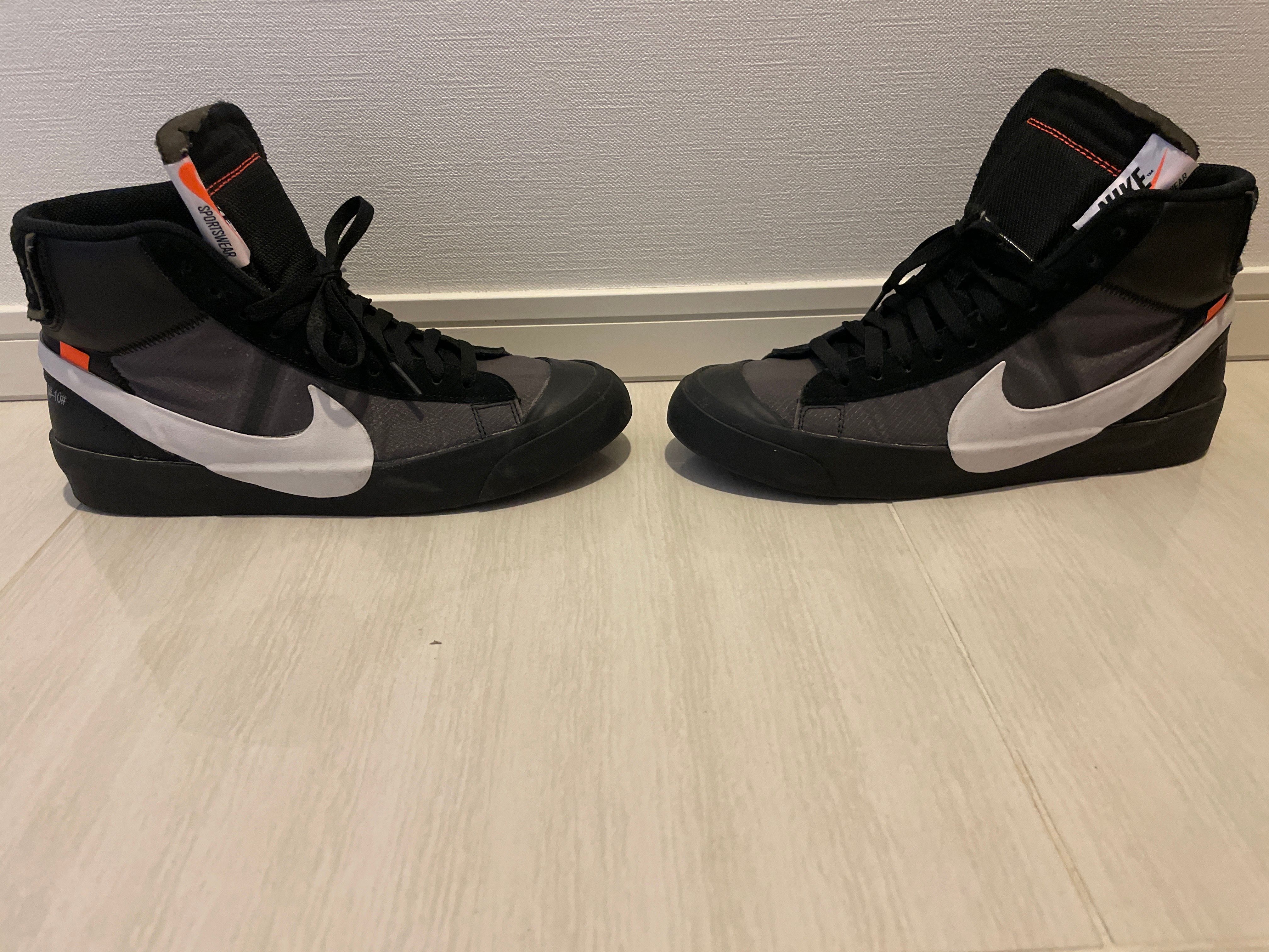 Off-White × Nike Blazer Studio Mid "Grim Reaper"