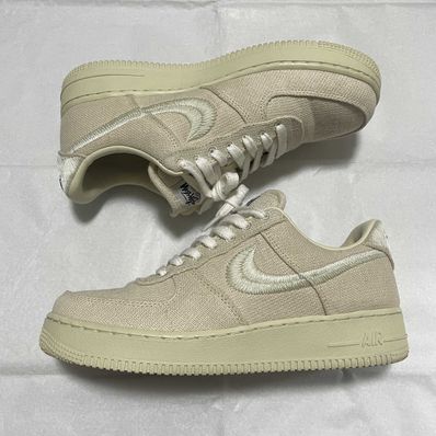 Stussy × Nike Air Force 1 Low "Fossil Stone"