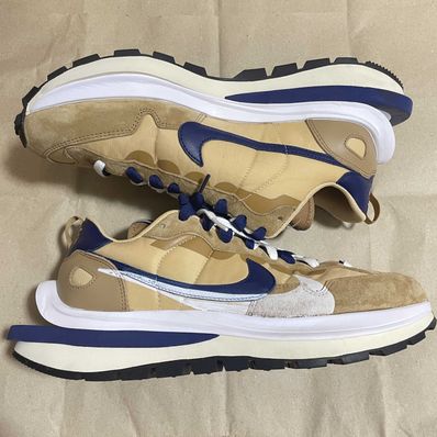 Sacai × Nike Vapor Waffle "Sesame And Blue Void"