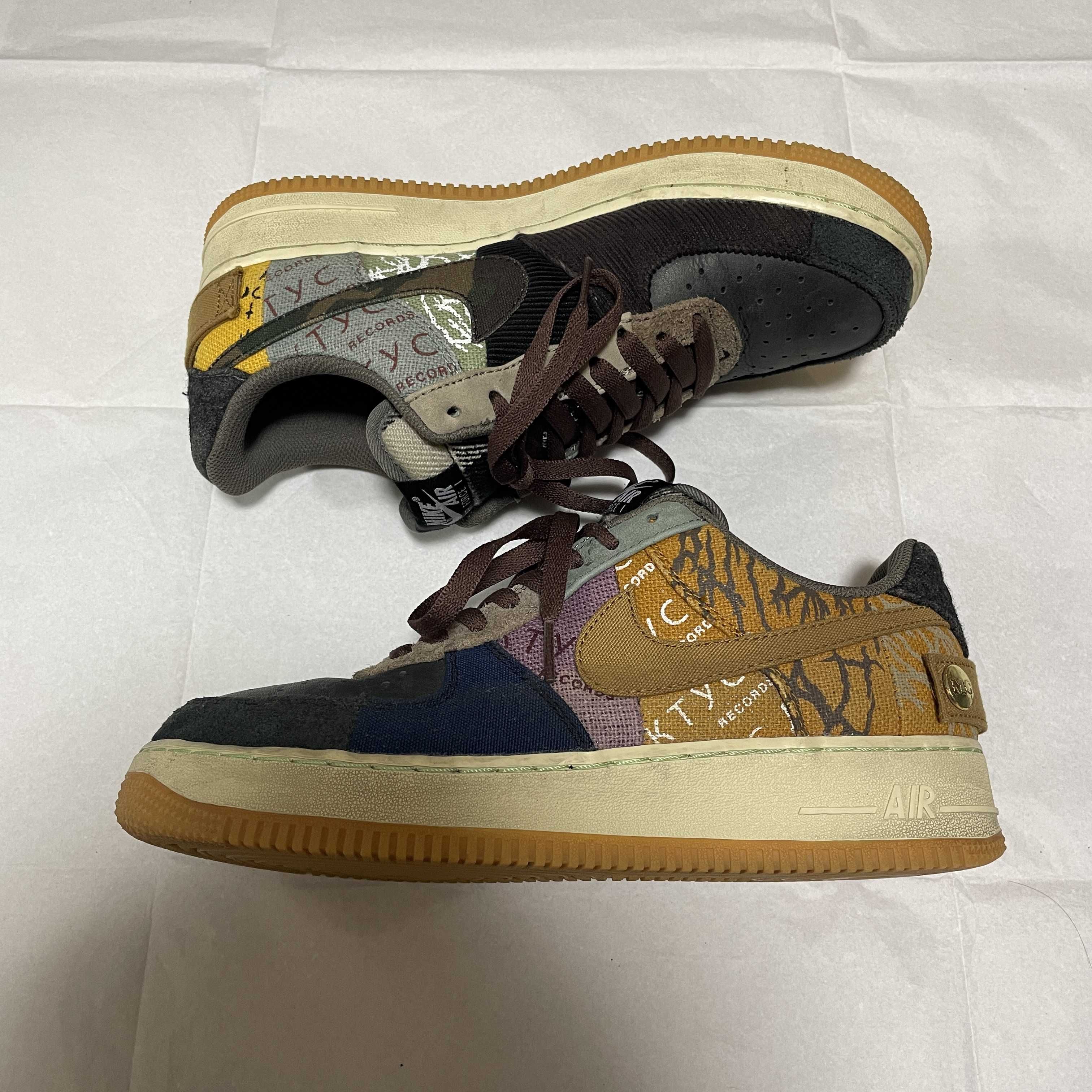 Travis Scott × Nike Air Force 1 Low Cactus Jack "Multi Color"