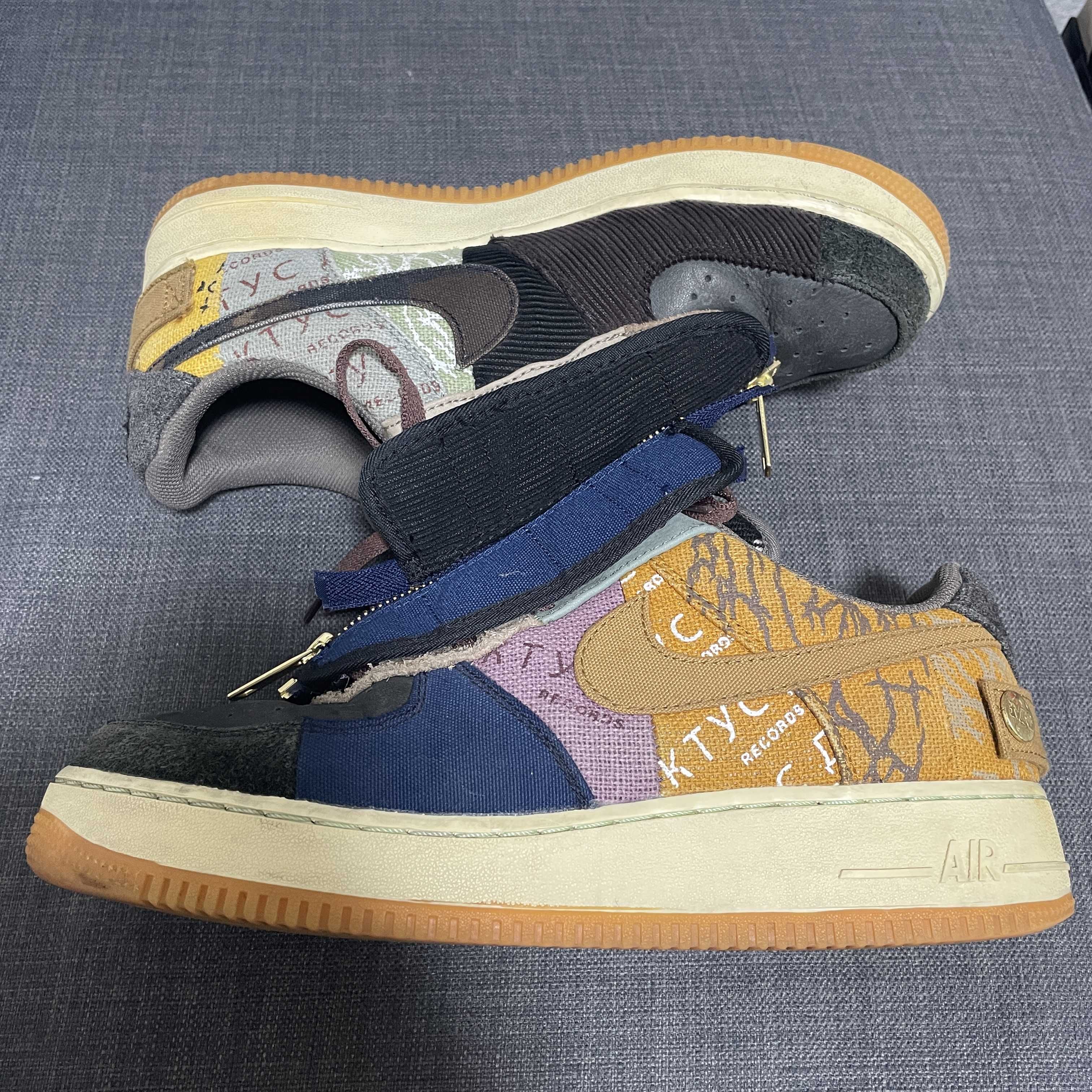 Travis Scott × Nike Air Force 1 Low Cactus Jack "Multi Color"