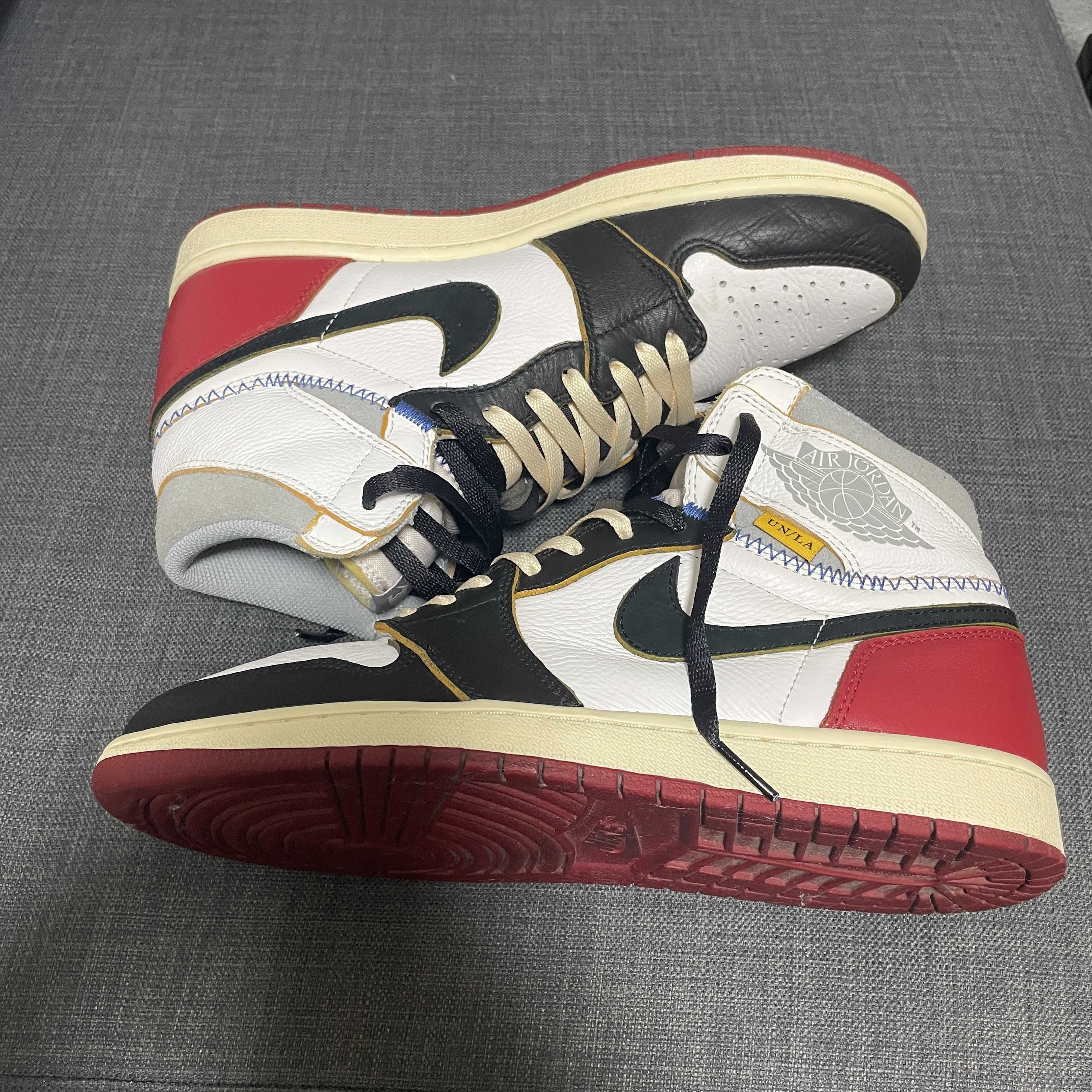 UNION × Nike Air Jordan 1 Retro High OG NRG "Varsity Red/Wolf Grey"