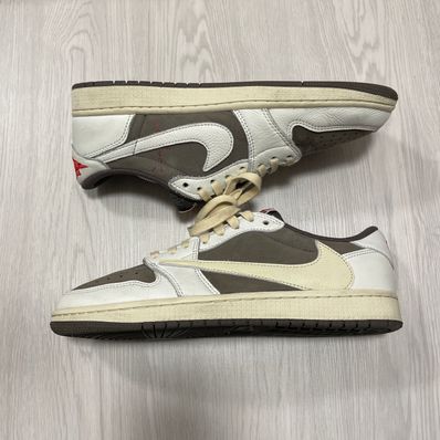 Travis Scott × Nike Air Jordan 1 Low OG SP "Reverse Mocha/Sail and Ridgerock"