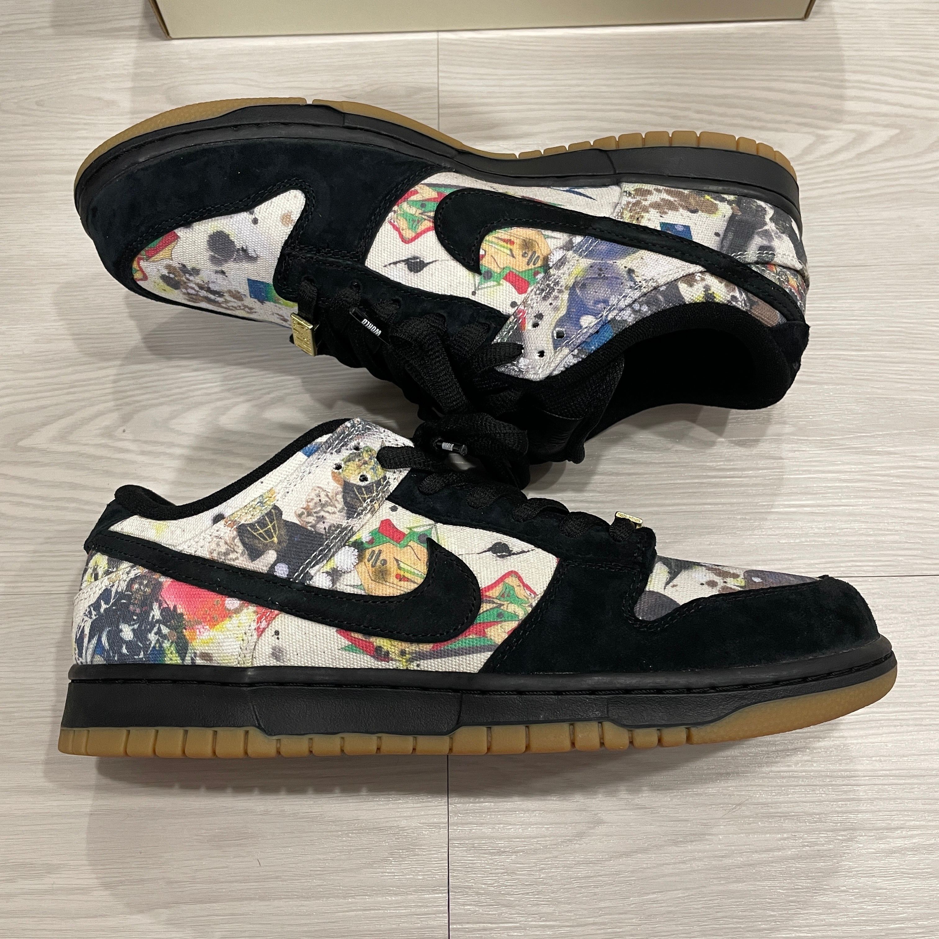 Supreme × Nike SB Dunk Low "Rammellzee"