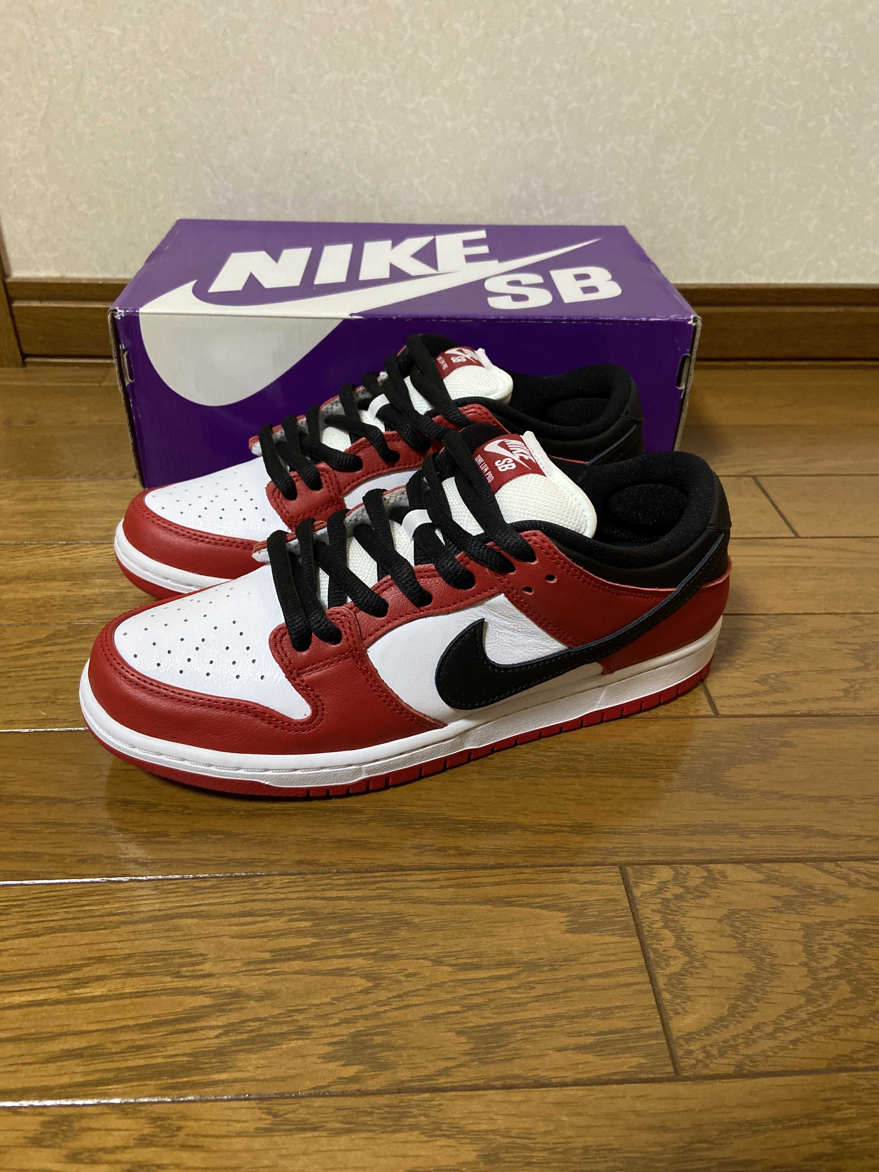 Nike SB Dunk Low Pro "J-Pack Chicago/Varsity Red and White"