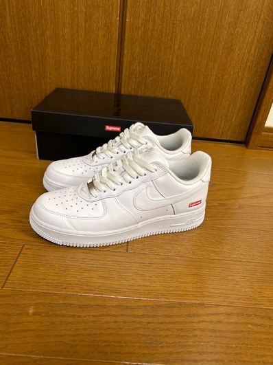 Supreme × Nike Air Force 1 Low "White"