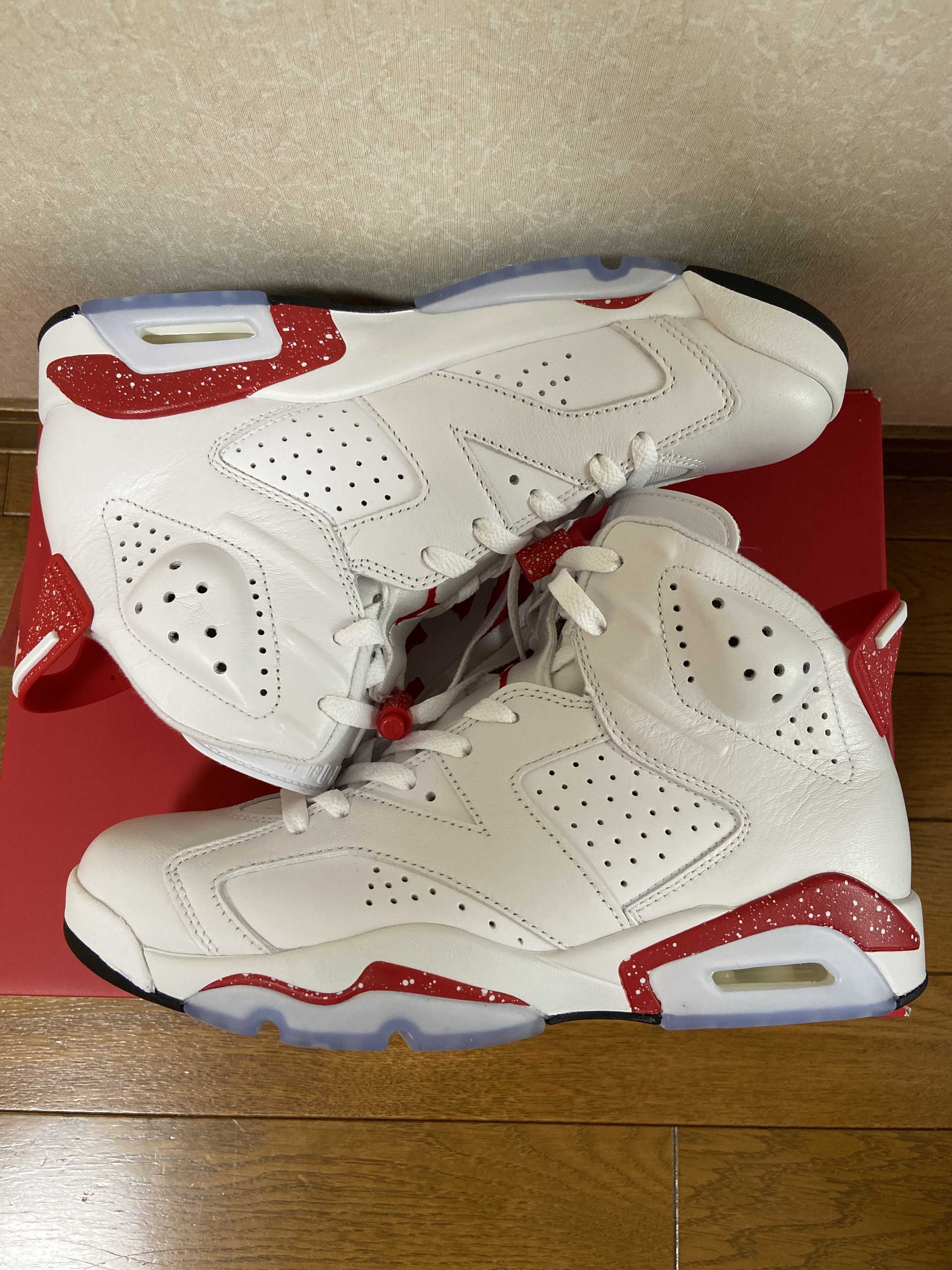 Nike Air Jordan 6 "White and University Red/Red Oreo"