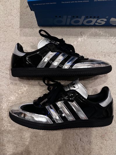 atmos × adidas Samba "Tuxedo"