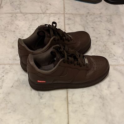Supreme × Nike Air Force 1 Low "Baroque Brown"