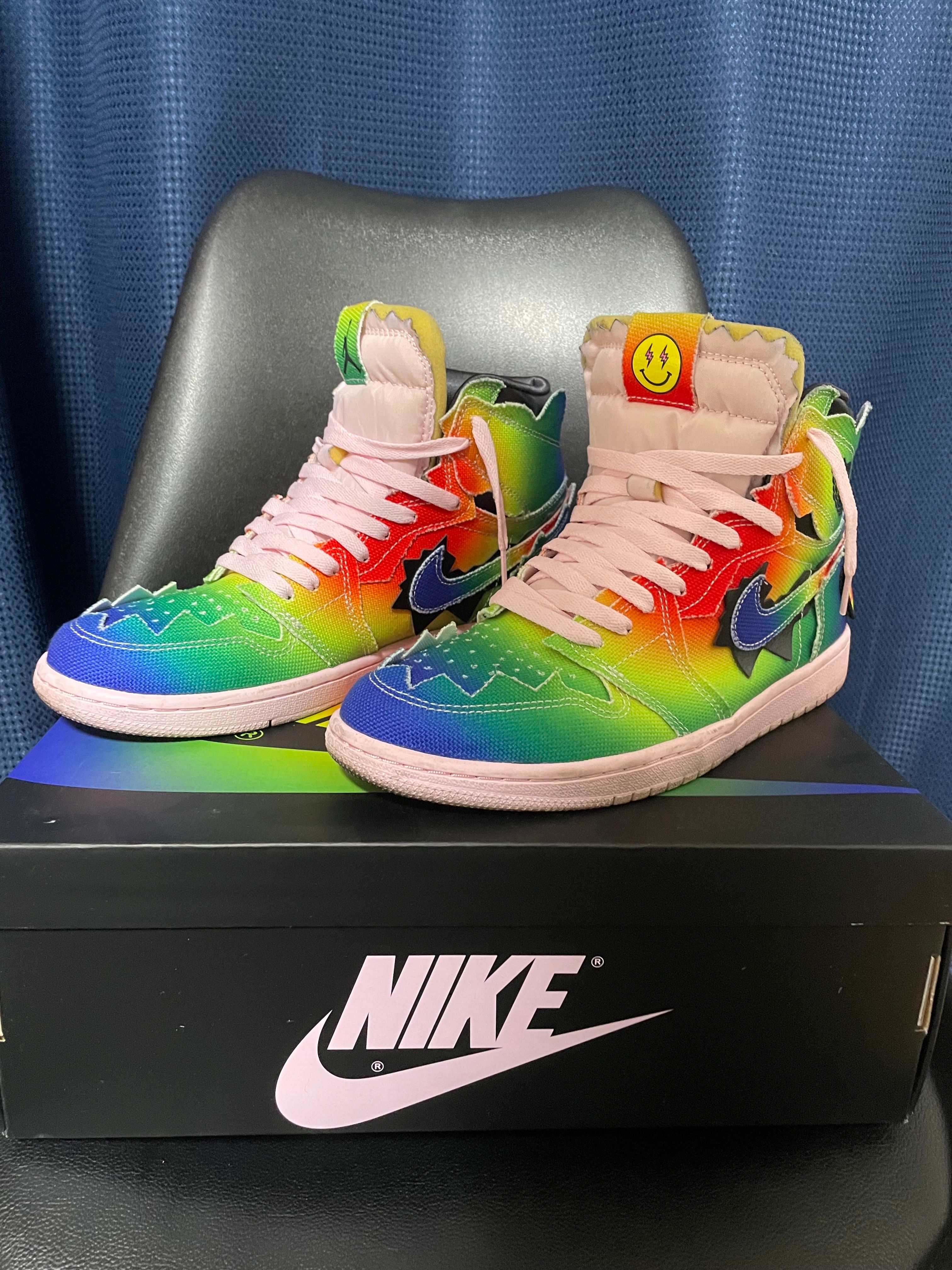 J Balvin × Nike Air Jordan 1 High OG "Rainbow"