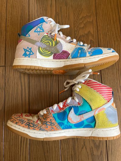 THOMAS CAMPBELL × Nike SB Dunk High "Ice Jade/Circuit Orange-Sail"