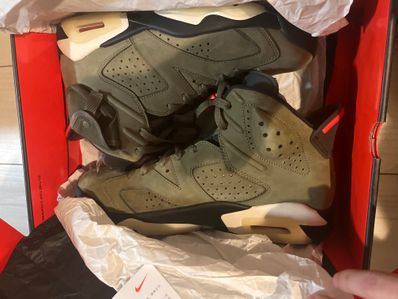 Travis Scott × Nike Air Jordan 6 Retro "Medium Olive"