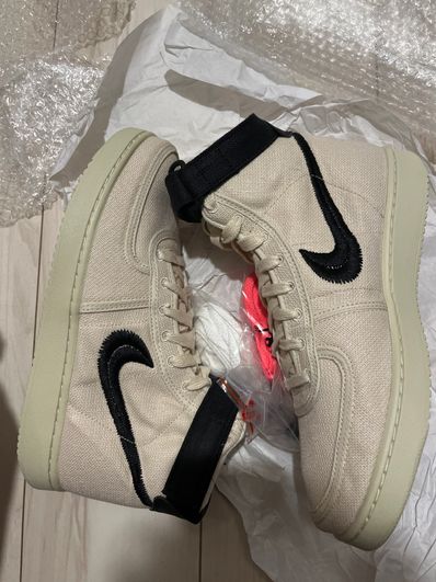 Stussy × Nike Vandal High "Fossil"