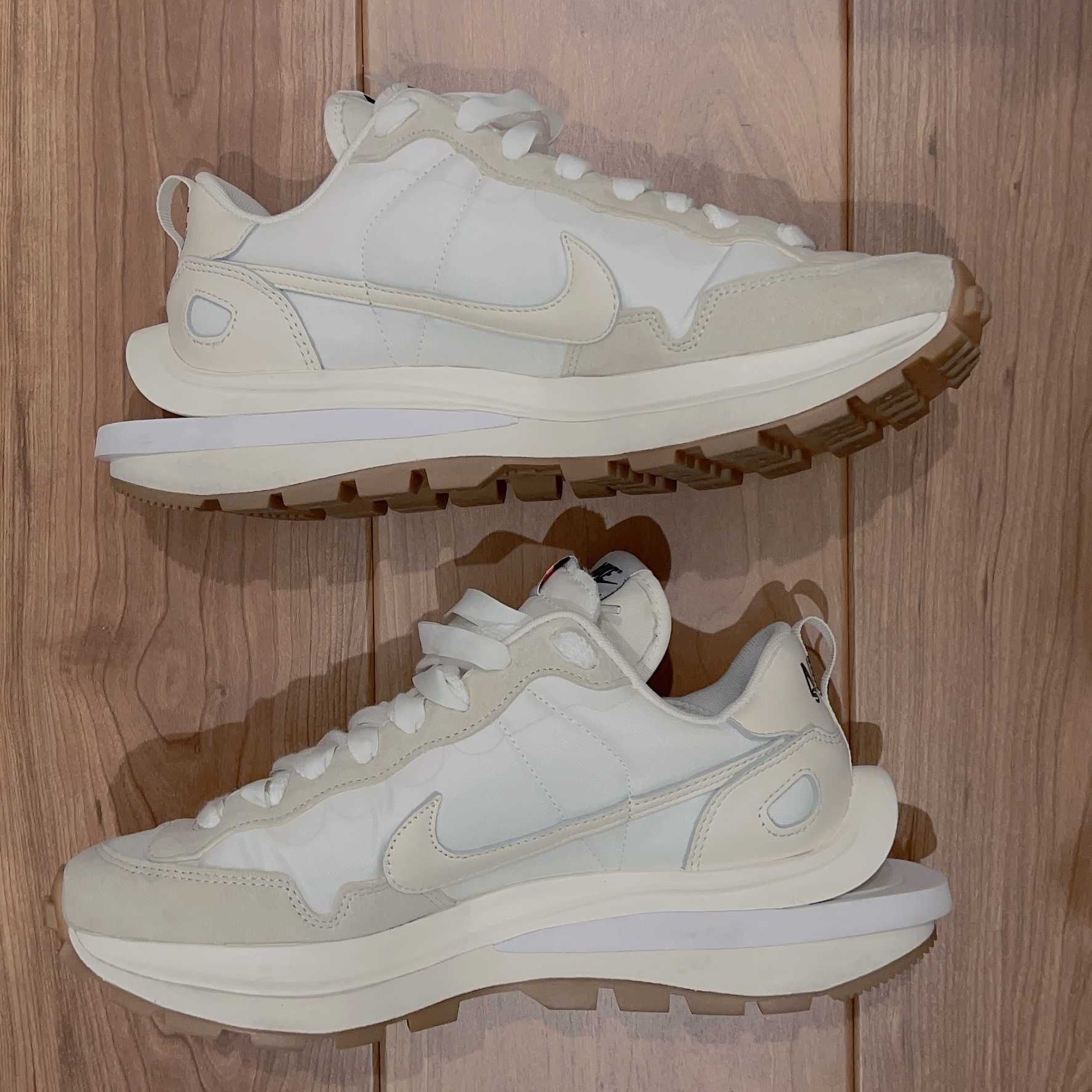 sacai × Nike Vapor Waffle "White Gum"
