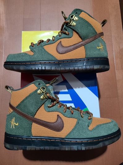 PASS~PORT × Nike SB Dunk High "Work Boot"