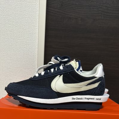 Fragment × sacai × Nike LD Waffle "Blackended Blue"
