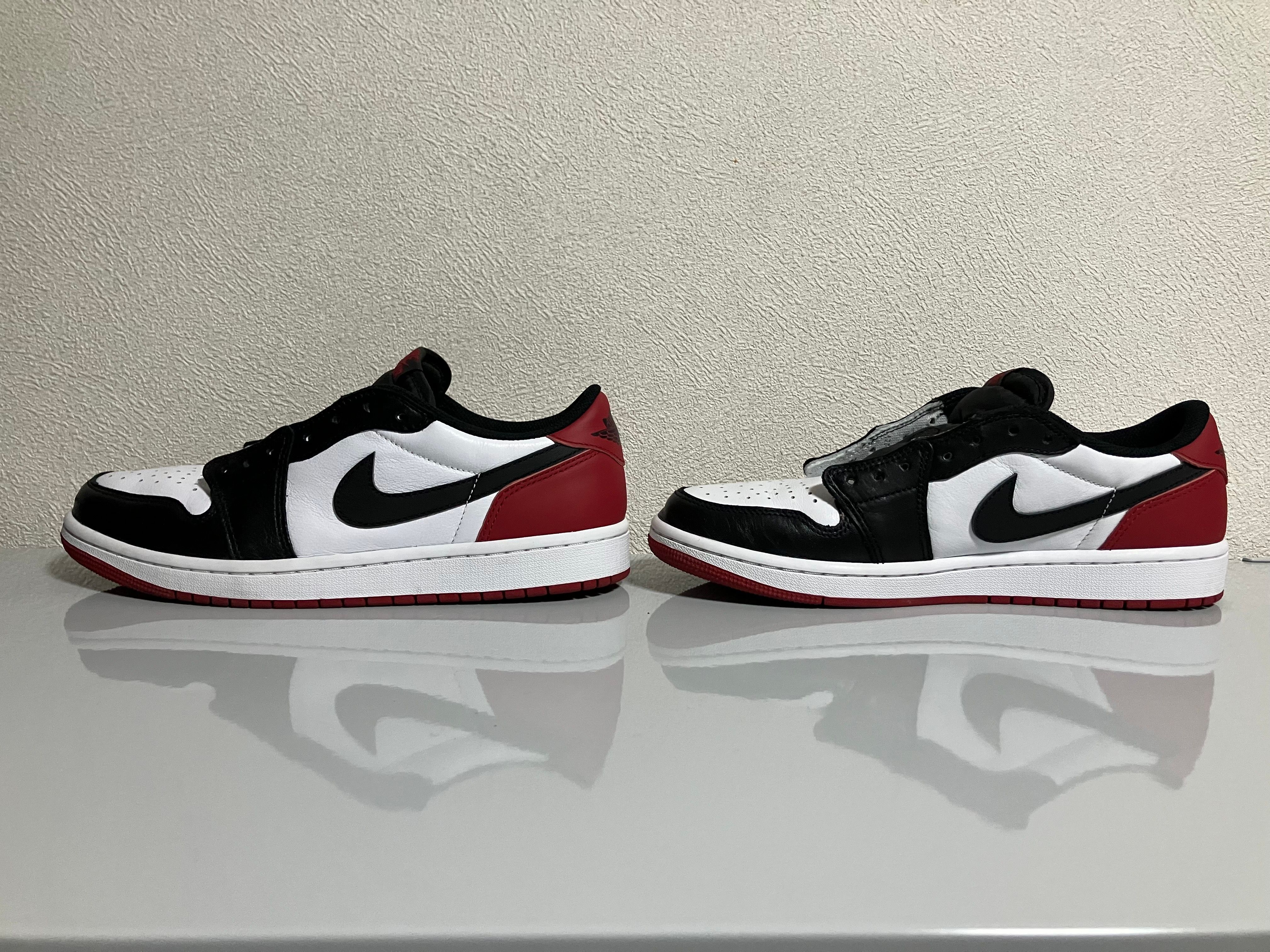 Nike Air Jordan 1 Retro Low OG "Black Toe"