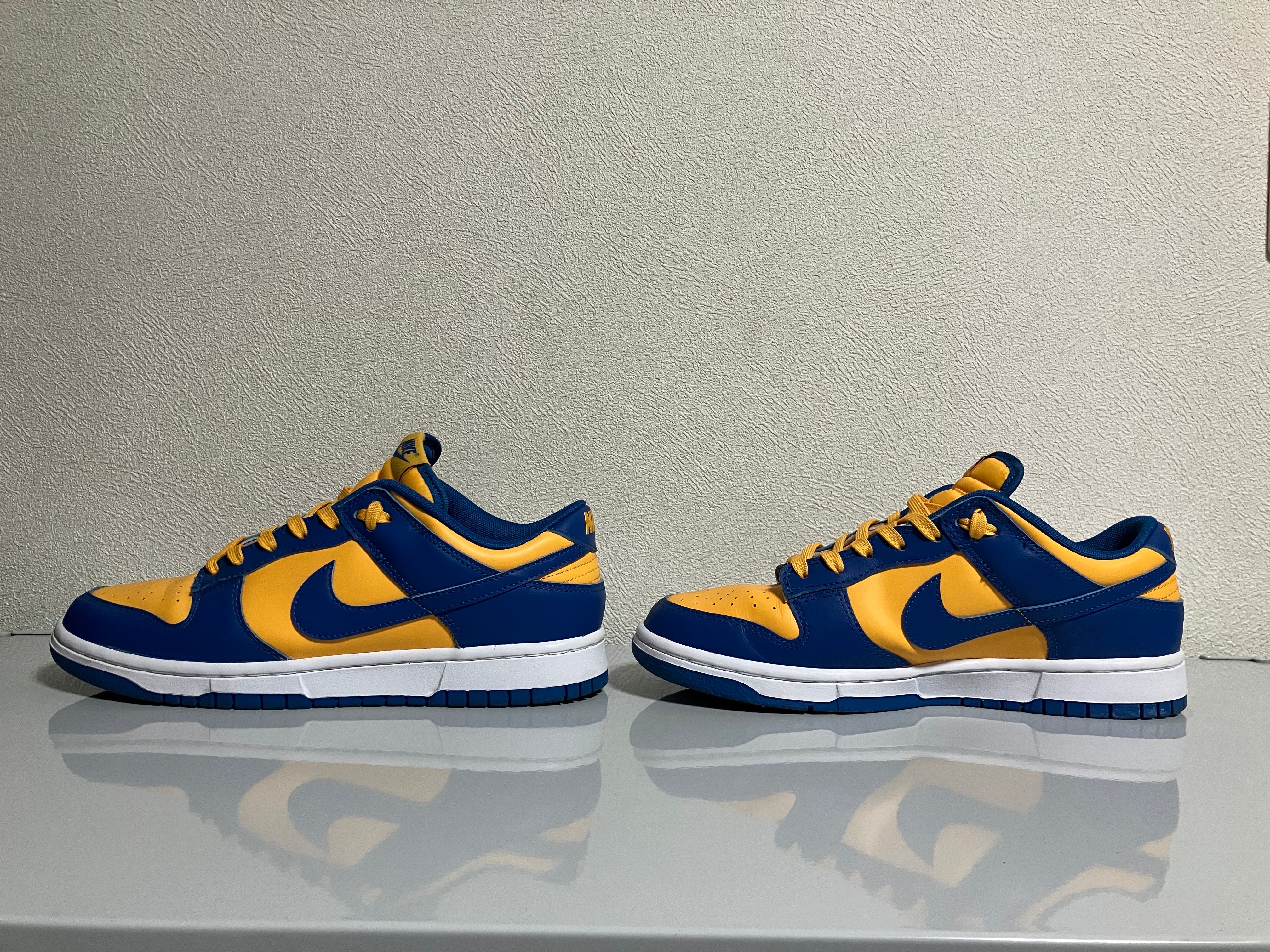Nike Dunk Low "Blue Jay and University Gold"