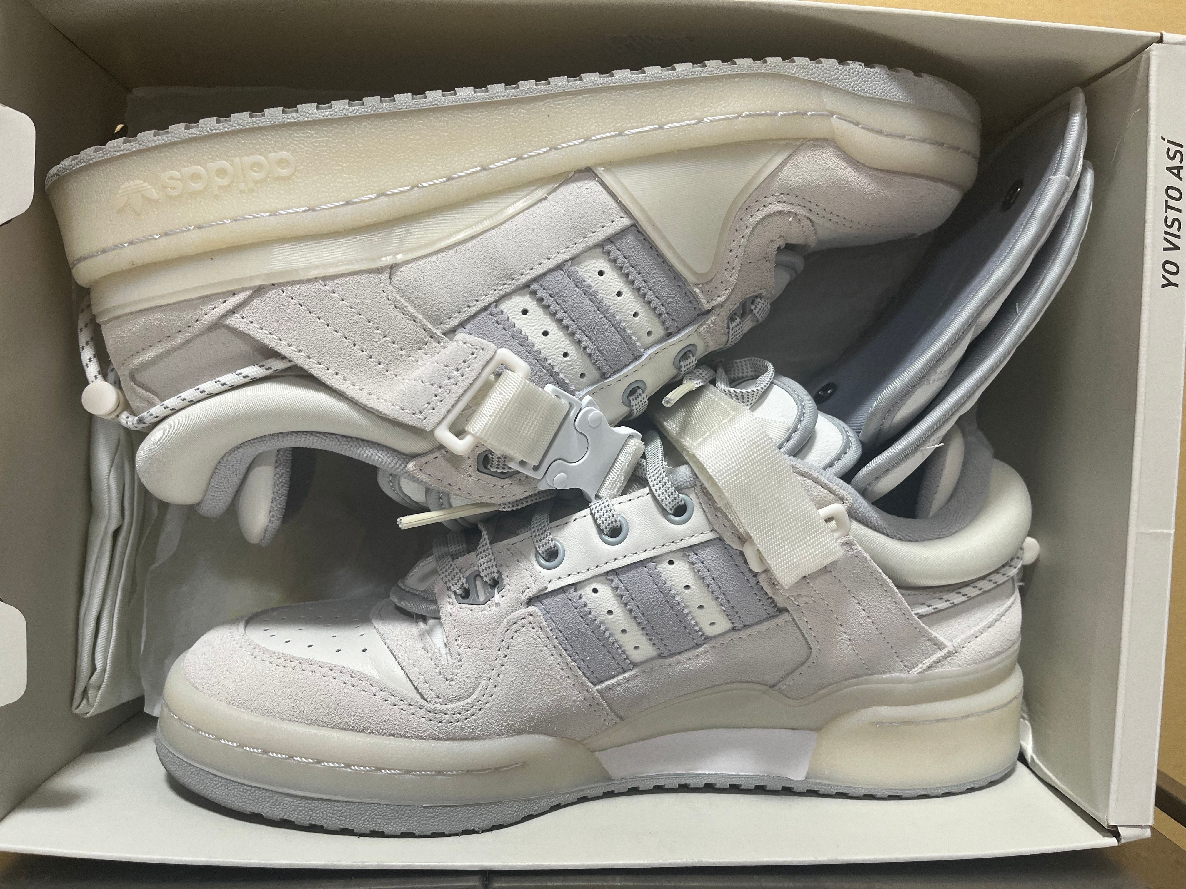 Bad Bunny × adidas Forum Low "White Bunny"