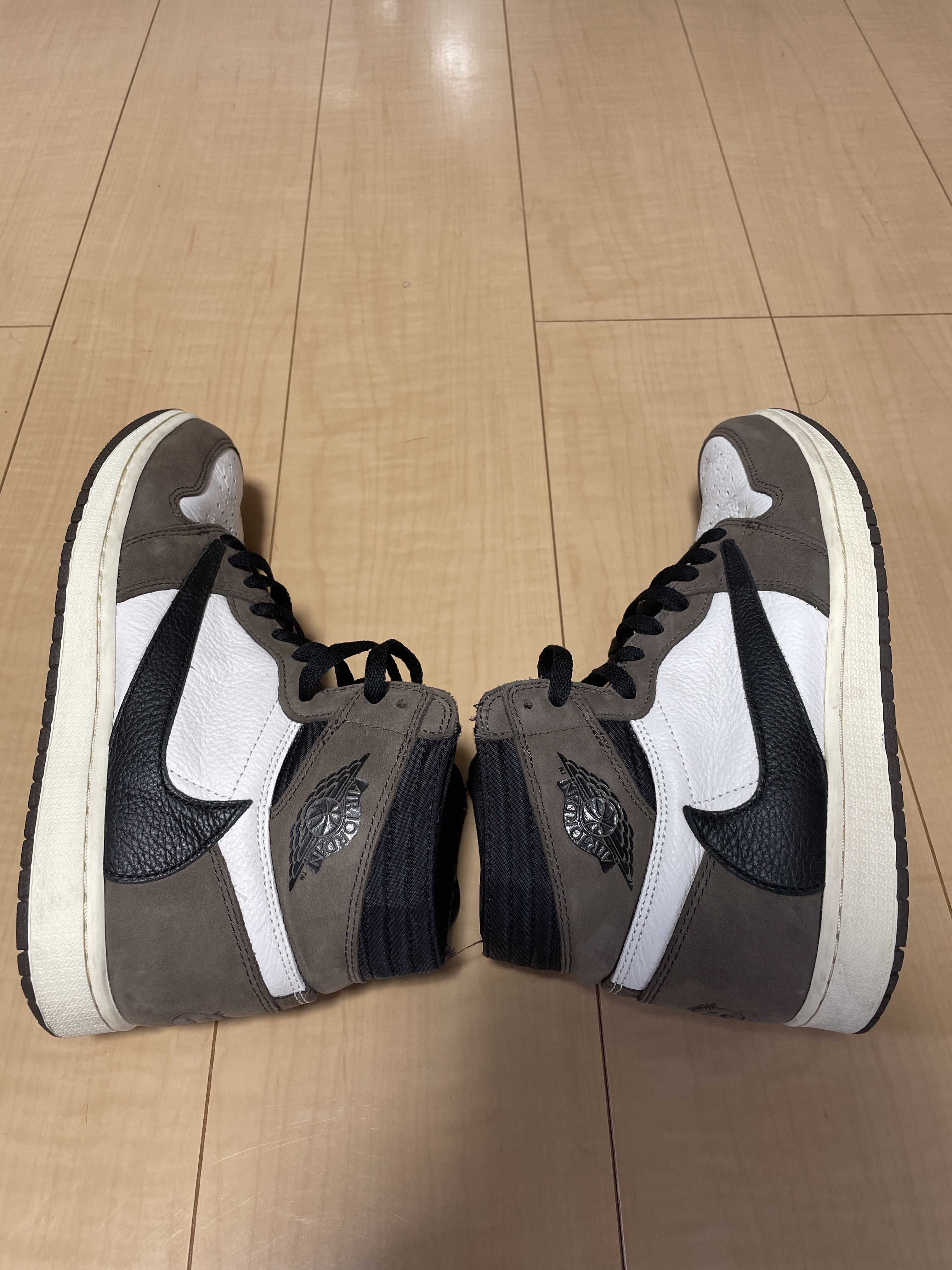 Travis Scott × Nike Air Jordan 1 Retro High OG TS SP "Sail/Dark Mocha"