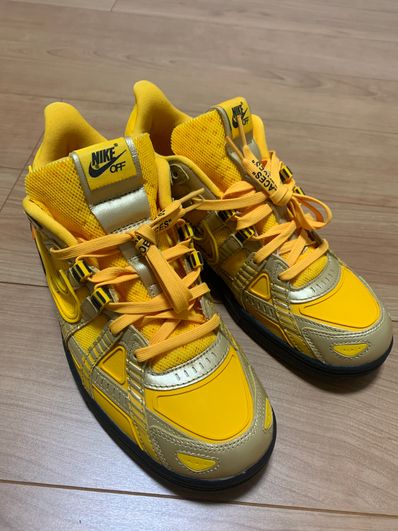 Off-White × Nike Air Rubber Dunk "University Gold"