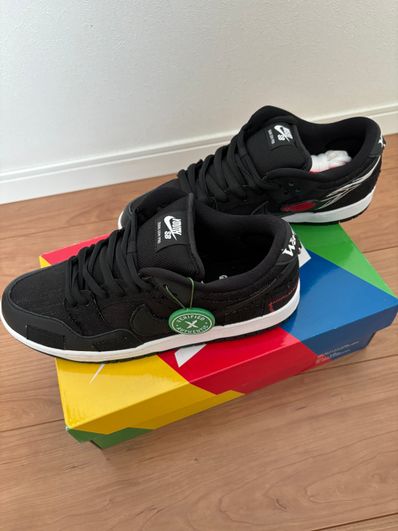 Wasted Youth × Nike SB Dunk Low "Black Denim" / VERDY