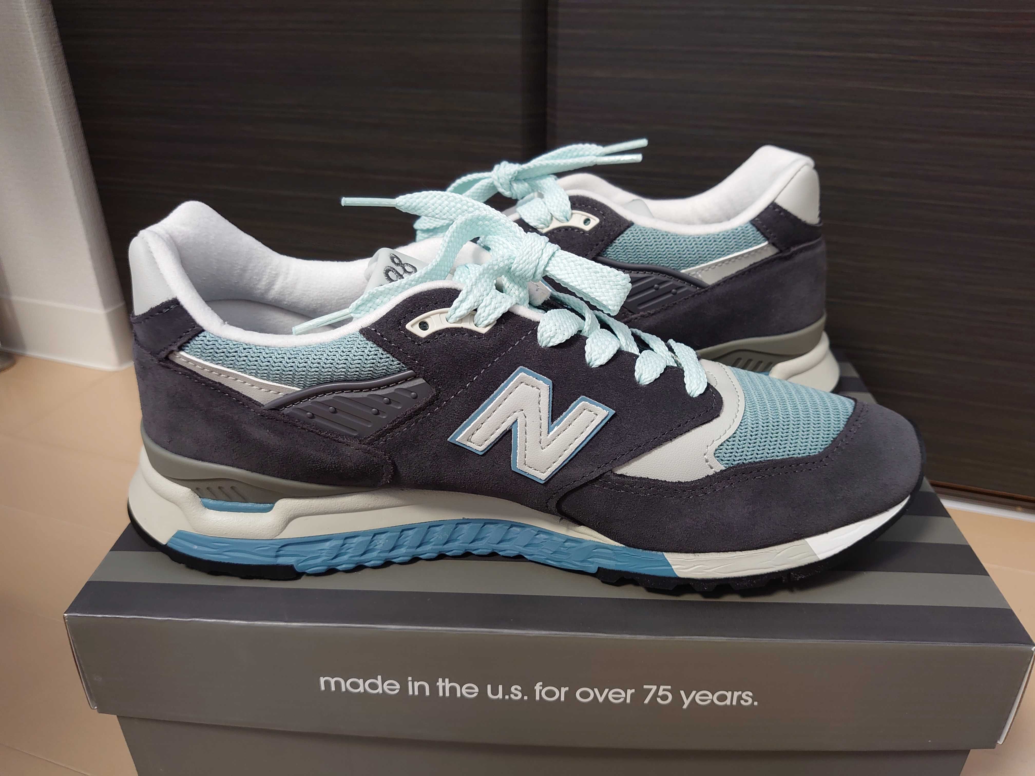 KITH × New Balance 998 "Steel Blue"