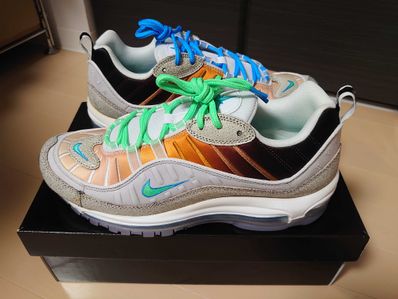 Nike GS Air Max On-Air "Vast Grey/Electro Green"