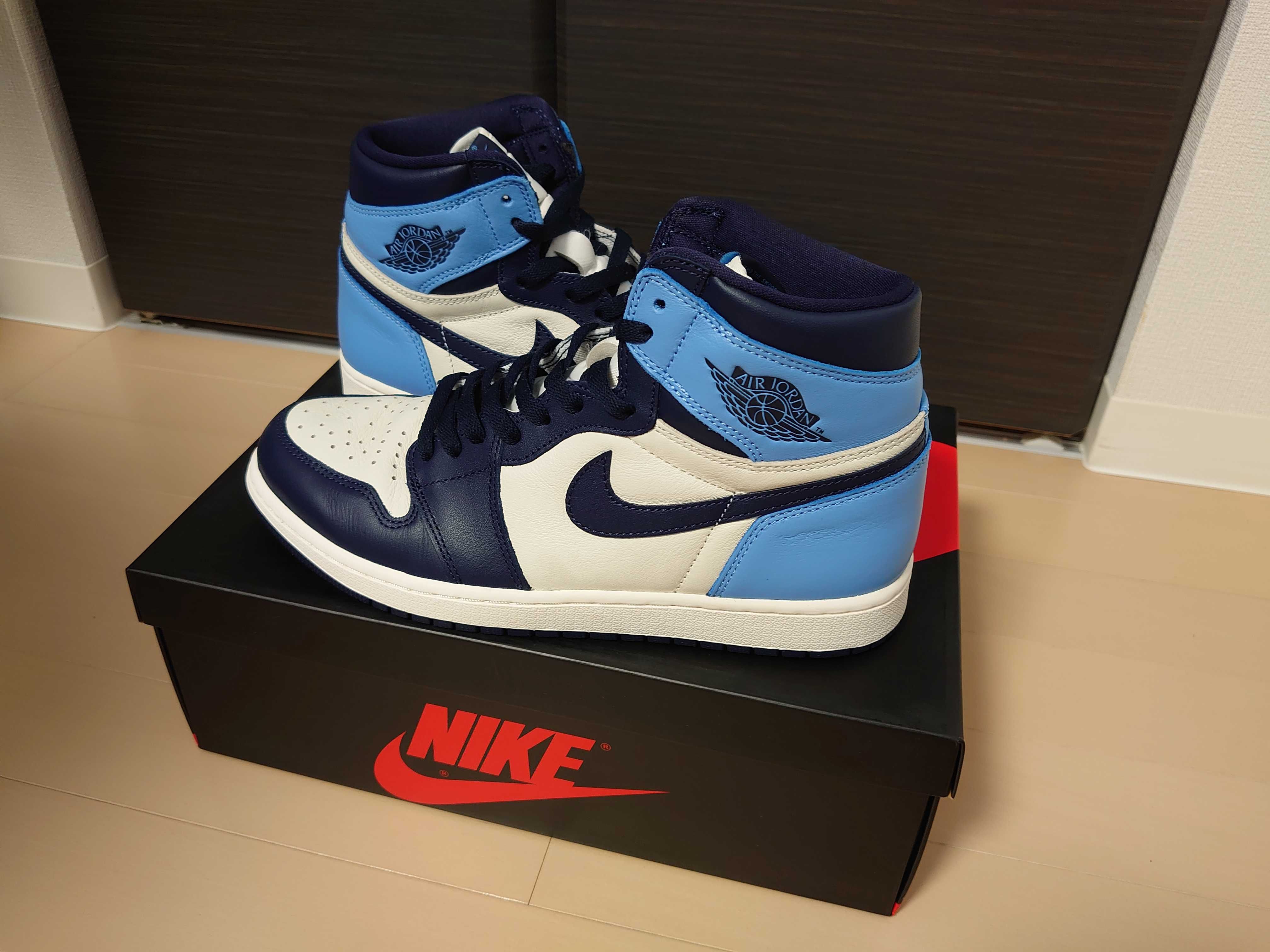 Nike Air Jordan 1 Retro High OG "Obsidian/University Blue"