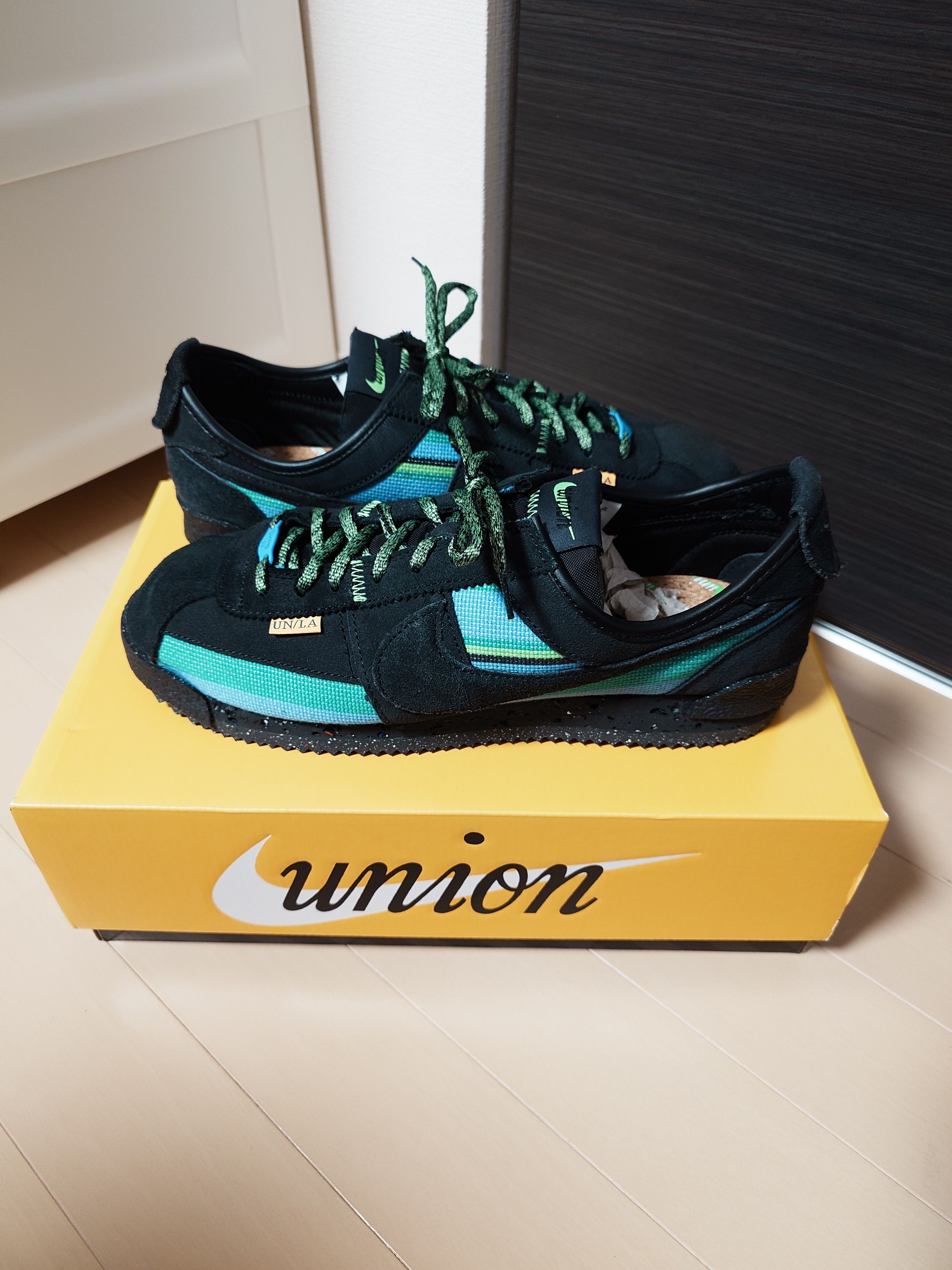 Union × Nike Cortez "Black"