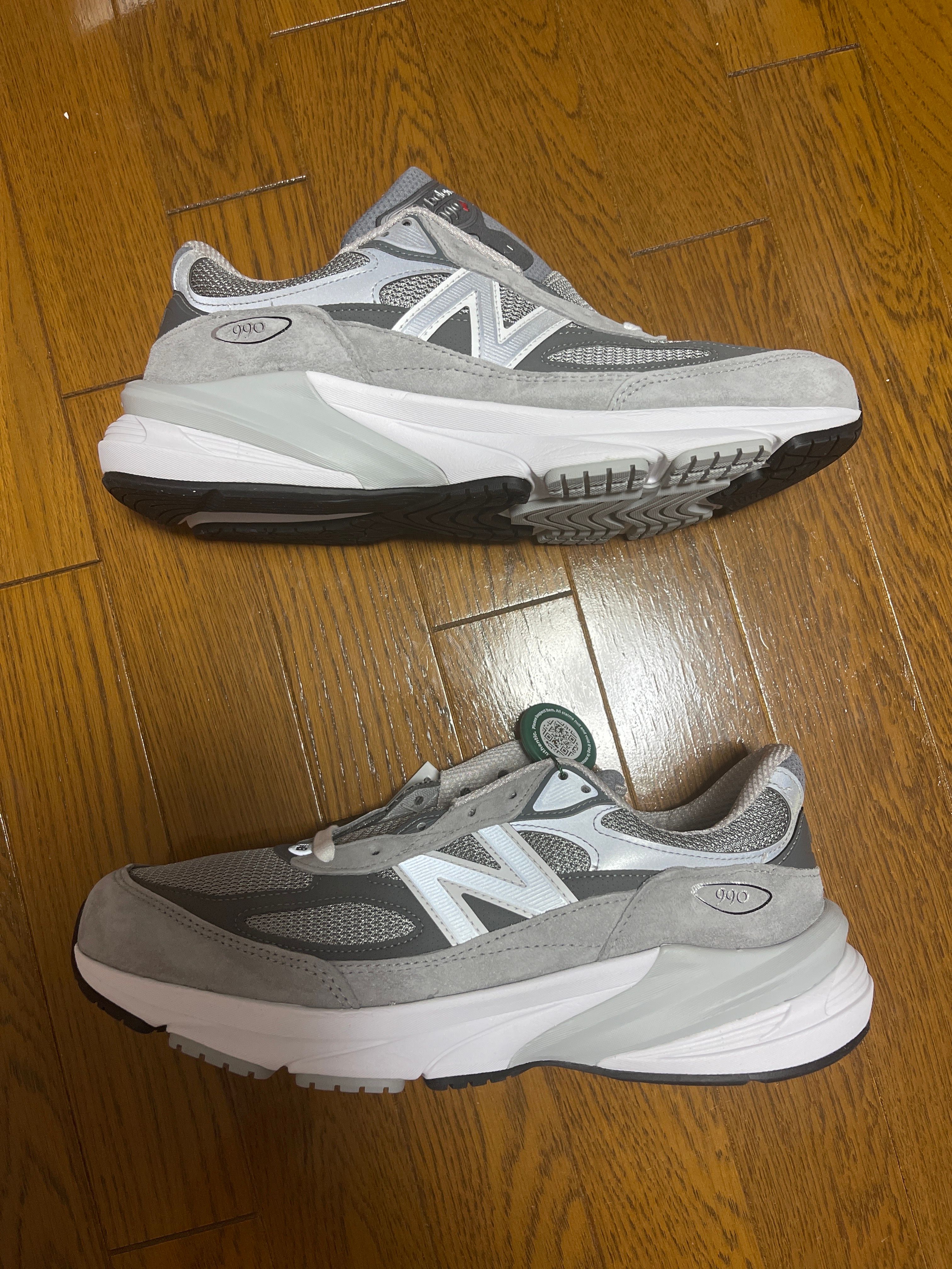 New Balance 990V6 "Gray" (Heel Logo NB)
