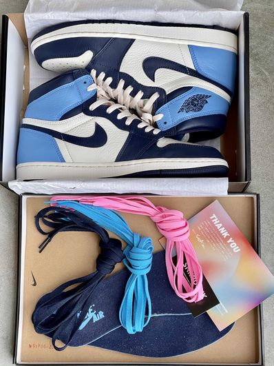 Nike Air Jordan 1 Retro High OG "Obsidian/University Blue"
