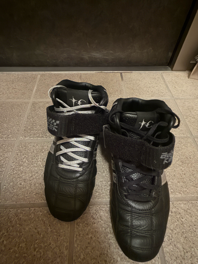 THUG CLUB × adidas Adiracer High "Core Black/Silver Metallic"
