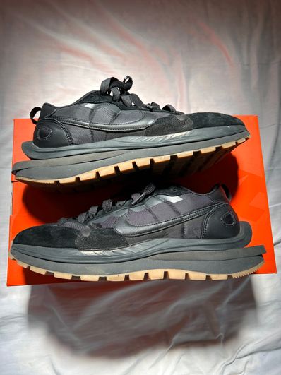 sacai × Nike VaporWaffle "Black Gum"
