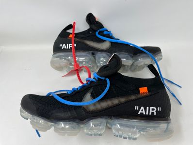 Off-White × Nike Air Vapormax "Black/Total Orange/Clear"