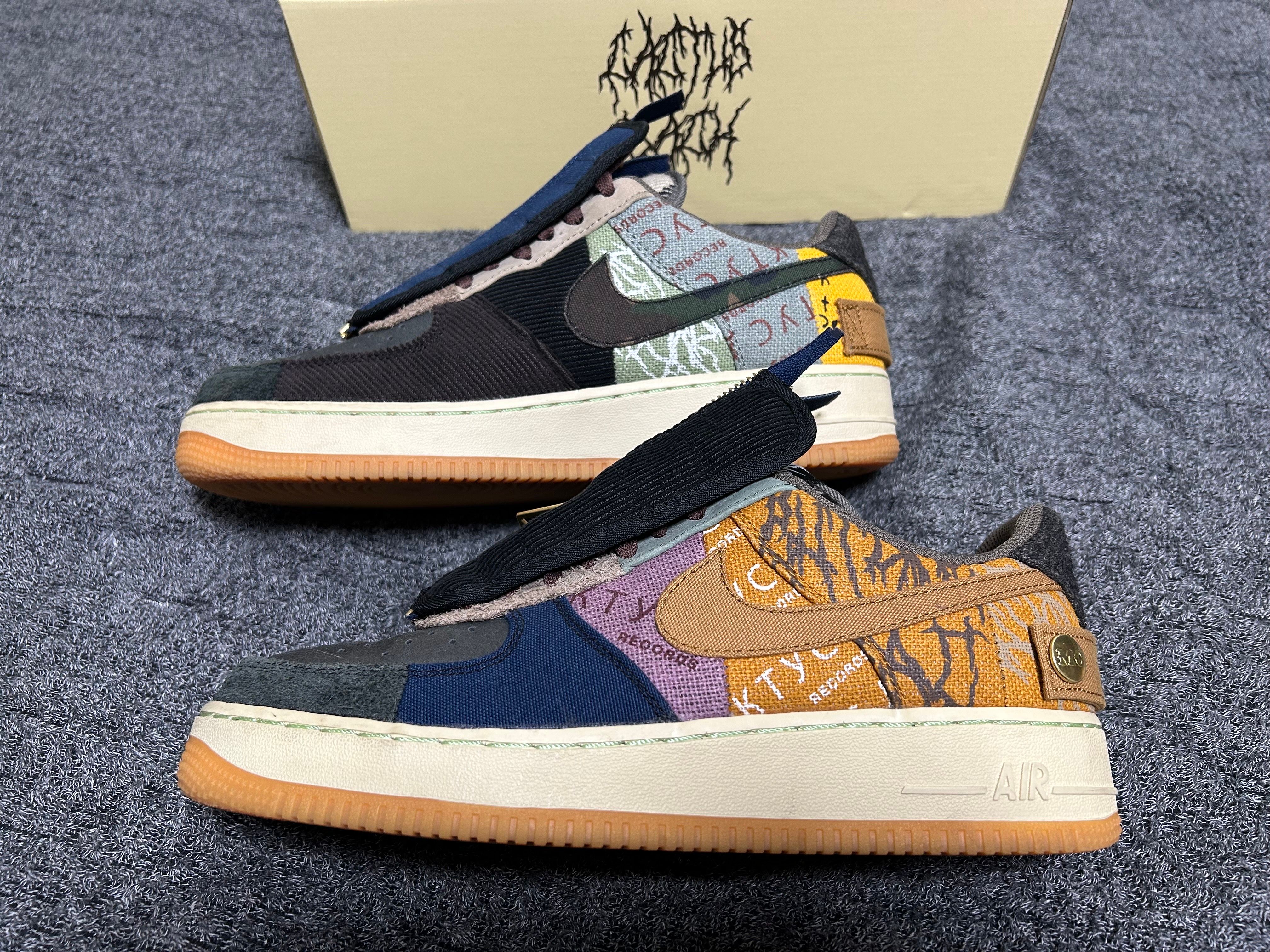 Travis Scott × Nike Air Force 1 Low Cactus Jack "Multi Color"