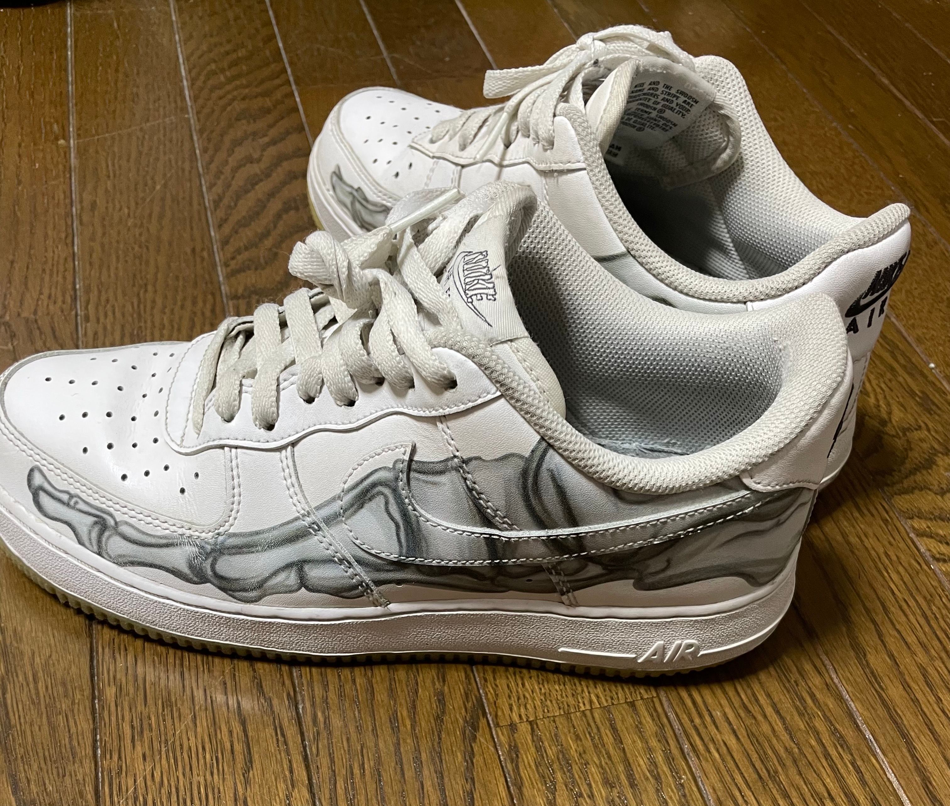 Nike Air Force 1 Low "White Skeleton"