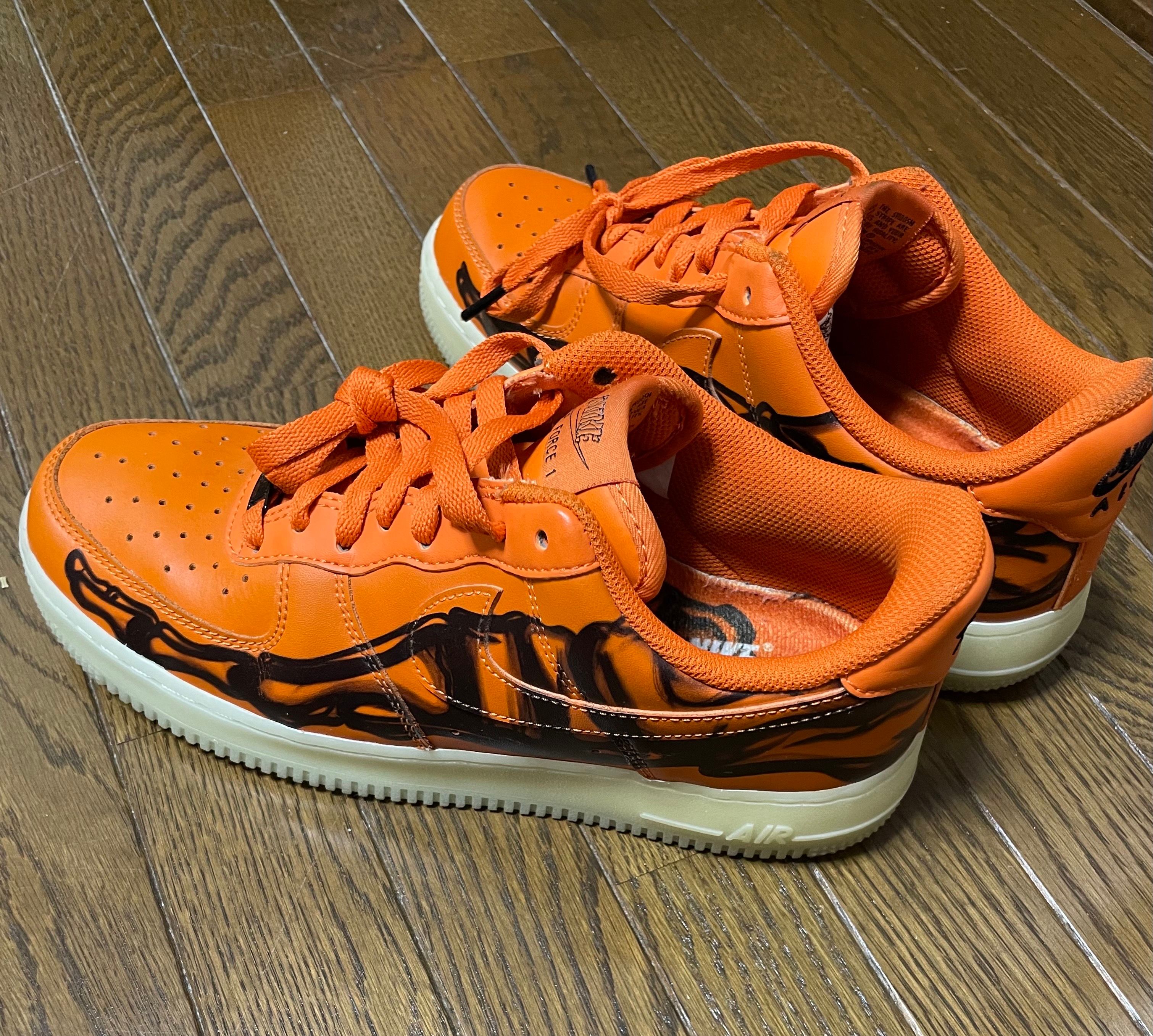 Nike Air Force 1 Low "Orange Skelton"