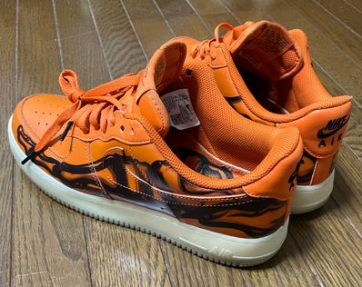 Nike Air Force 1 Low "Orange Skelton"