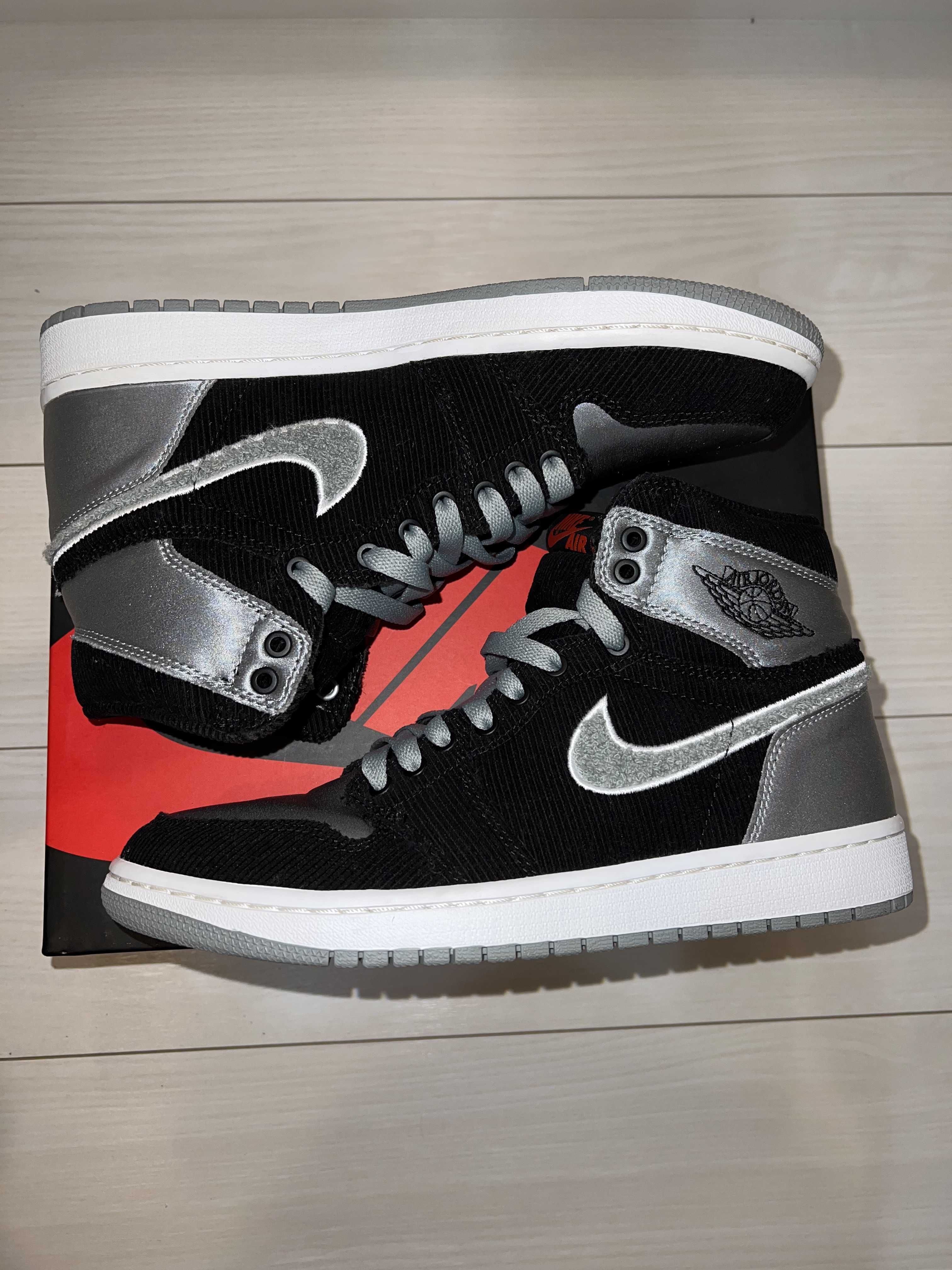 Aleali May × Nike Air Jordan 1 Retro High "Black/Shadow Grey/White"