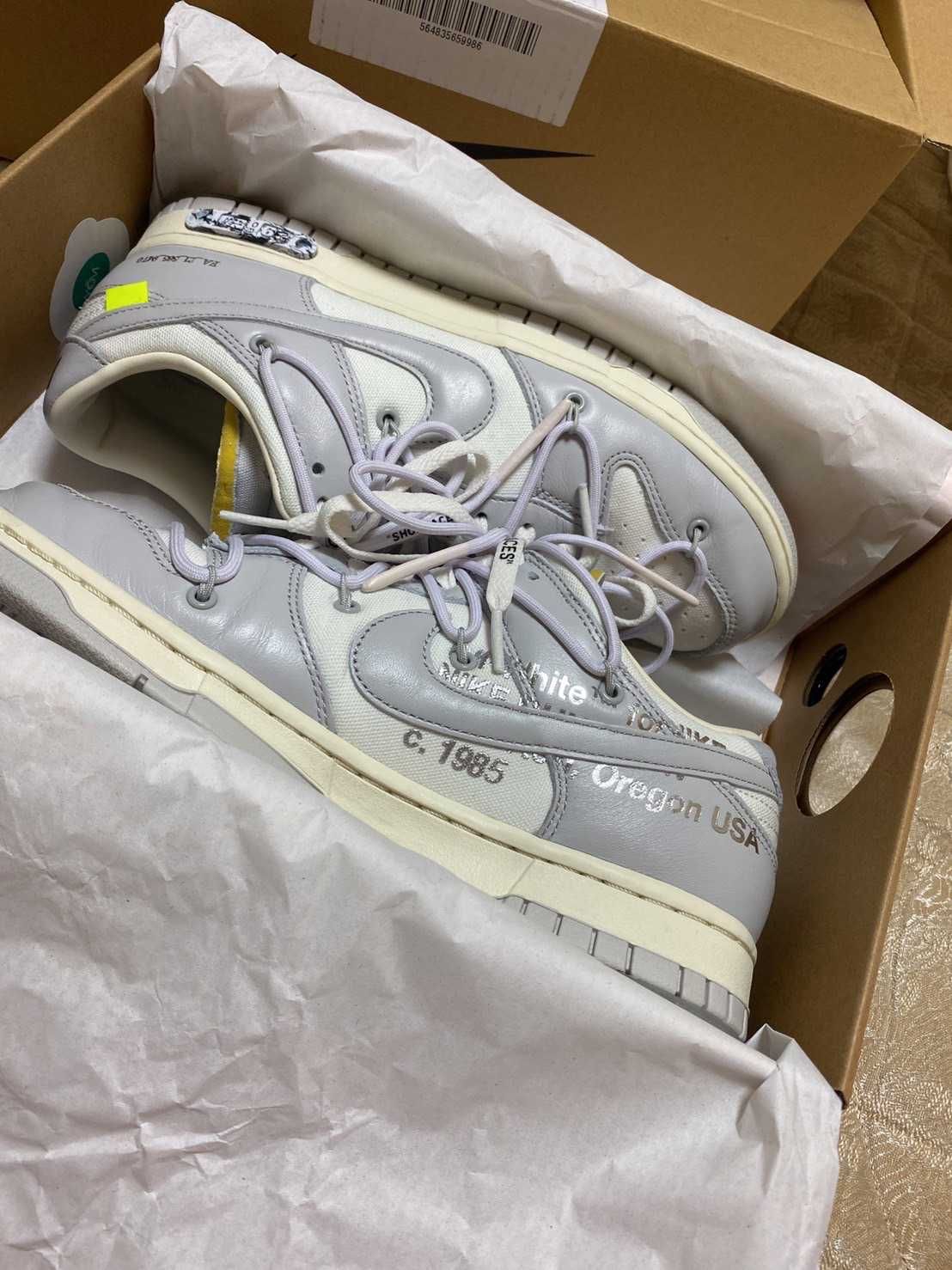 Off-White × Nike Dunk Low 1 of 50 "Lot.49"