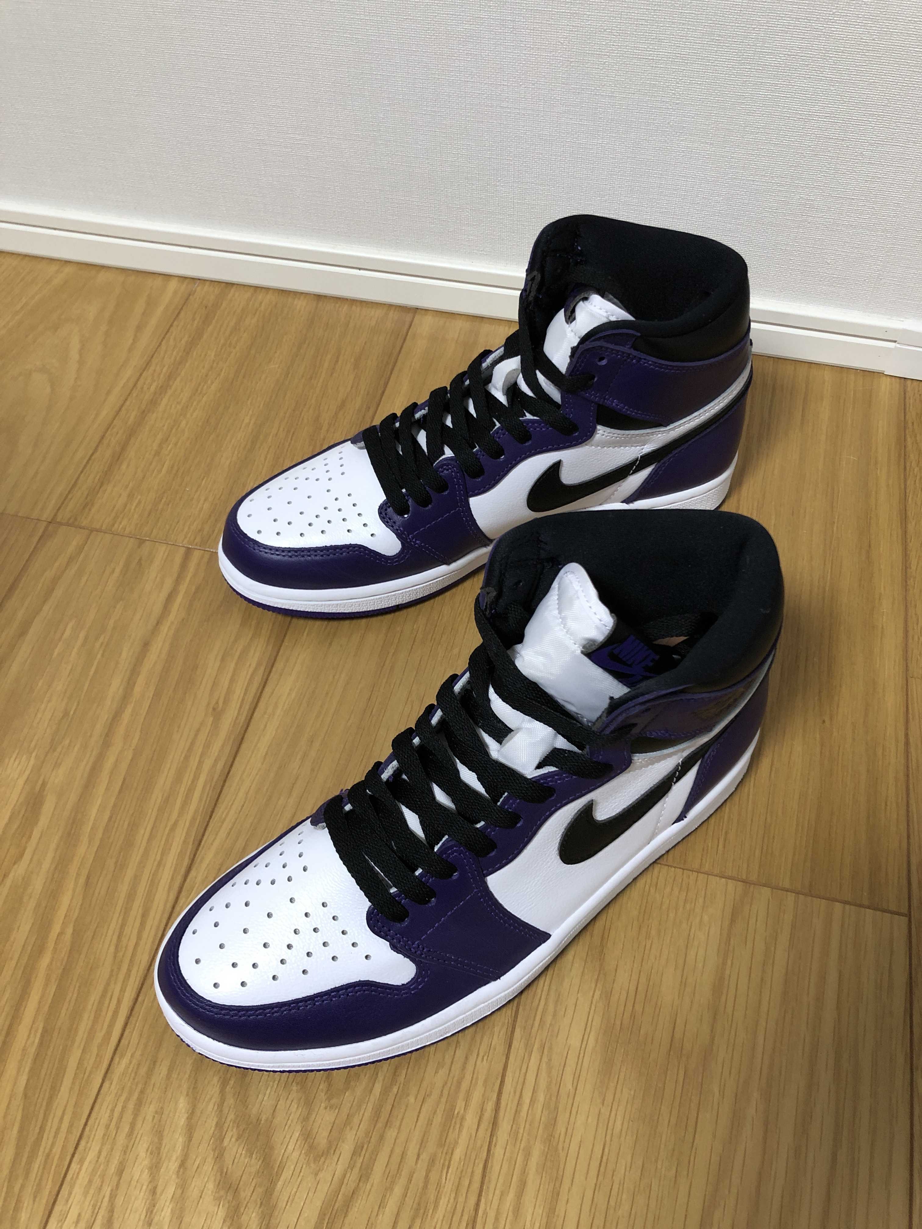Nike Air Jordan 1 Retro High OG "Court Purple White/Black" (2020)   