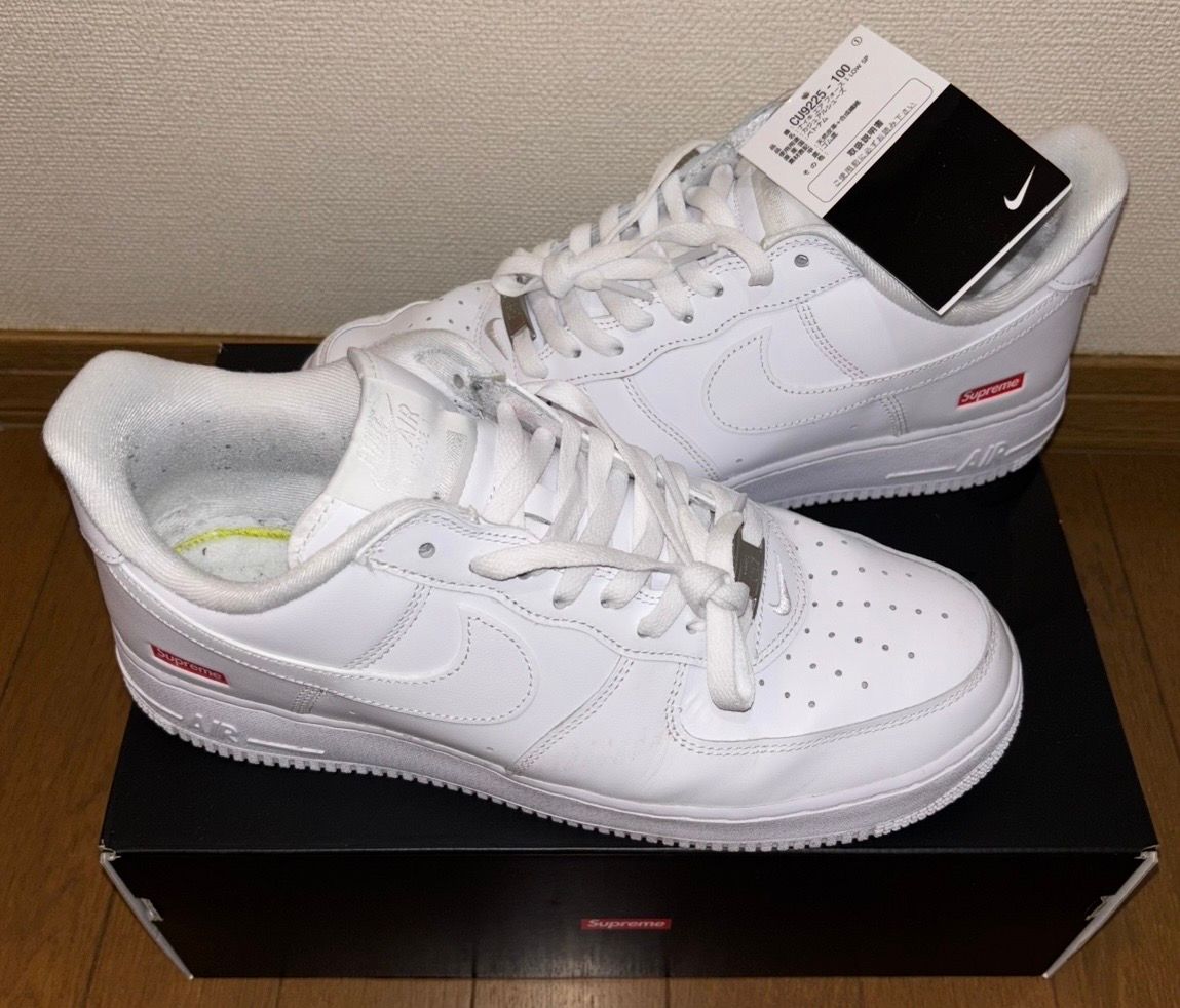 Supreme × Nike Air Force 1 Low "White"