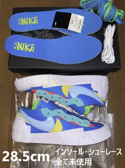 KAWS × sacai × Nike Blazer Low "Neptune Blue"