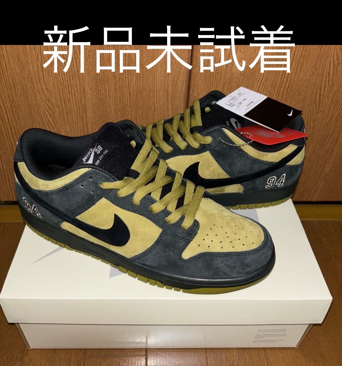 Supreme × Nike SB Dunk Low "Camper Green" (Asia Exclusive) (25FW Week2)