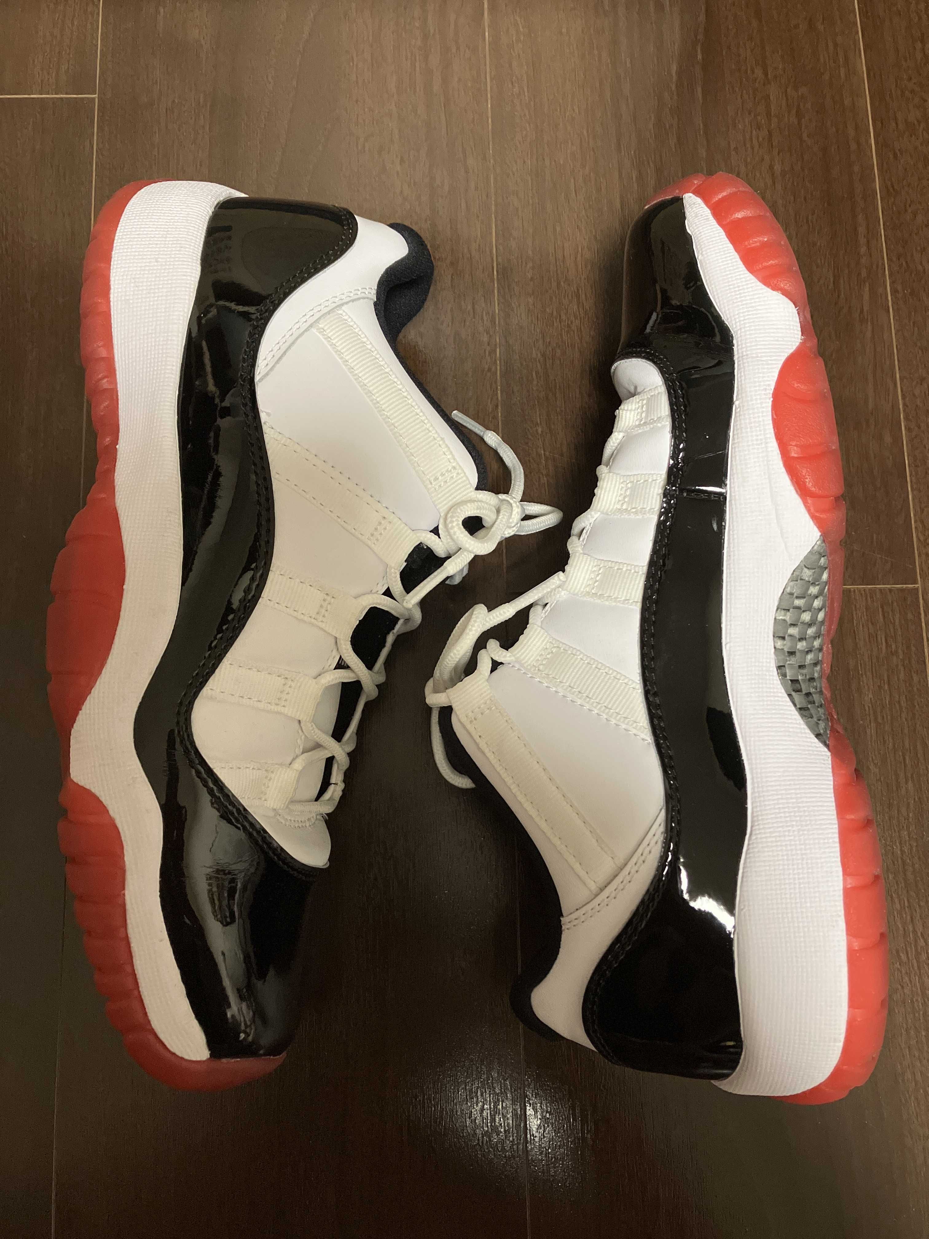 NIKE AIR JORDAN11 LOW GS "GYM RED"