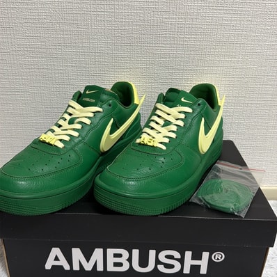 AMBUSH × Nike Air Force 1 Low "Pine Green and Citron"