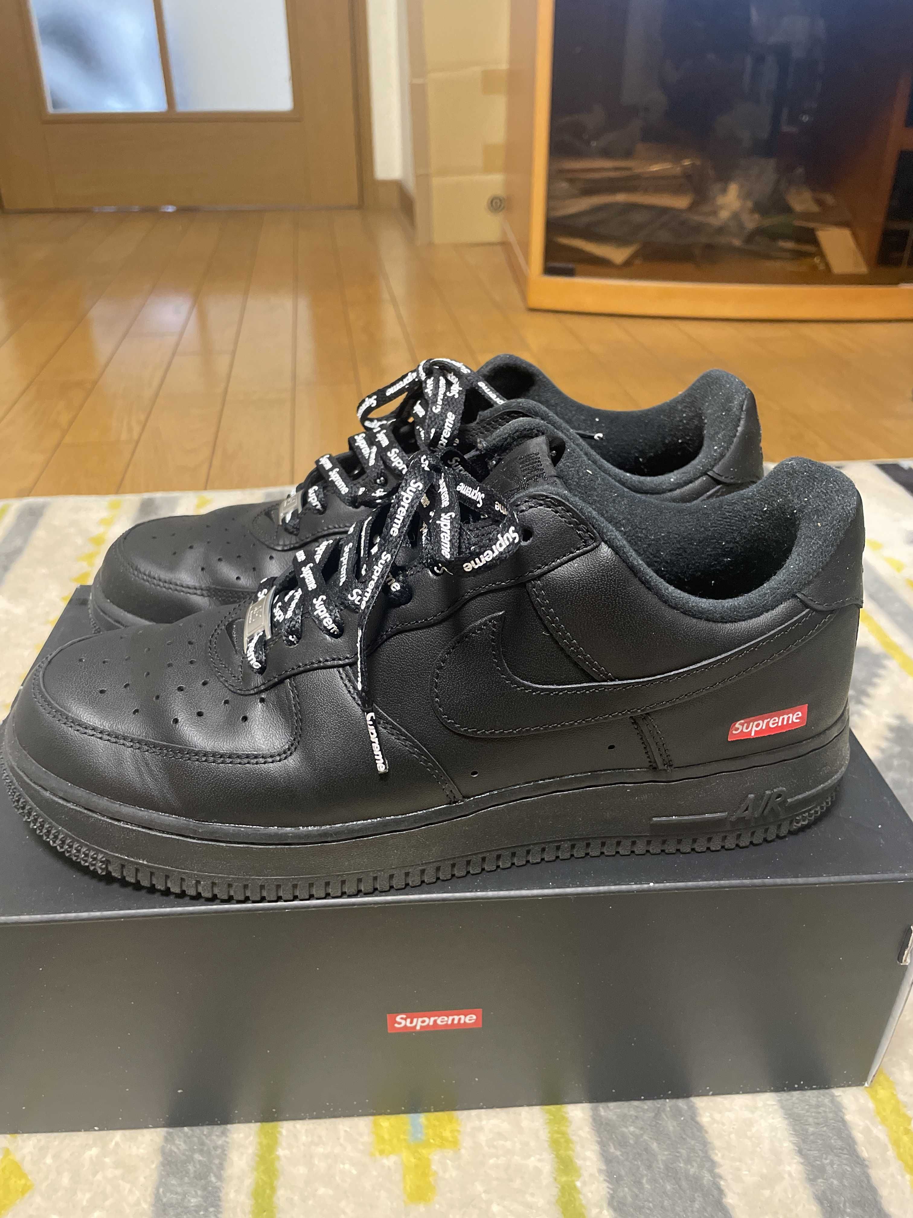 Supreme × Nike Air Force 1 Low "Black"