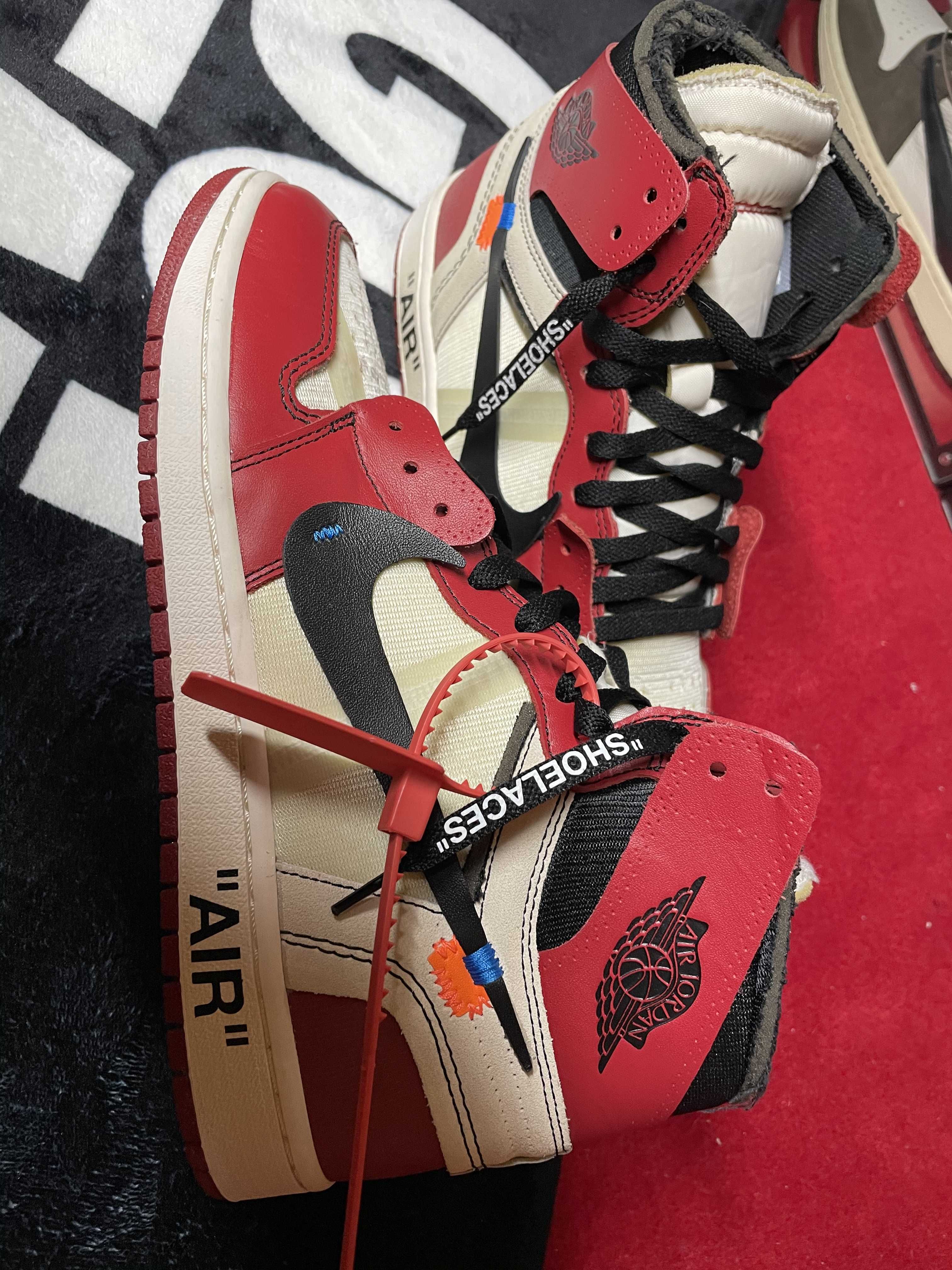 Off-White × Nike Air Jordan 1 Retro High The Ten "Chicago"